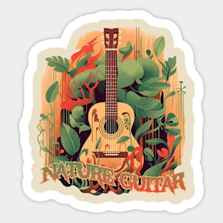 Nature Guitar Sticker